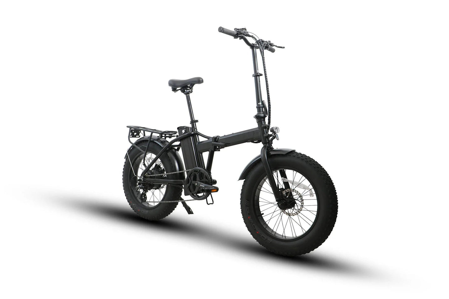 Eunorau E-FAT-MN Fat Tire Electric Bike Folding Frame 48V 500W Hub Motor, Range up to 50 miles - 100% Financing Available!