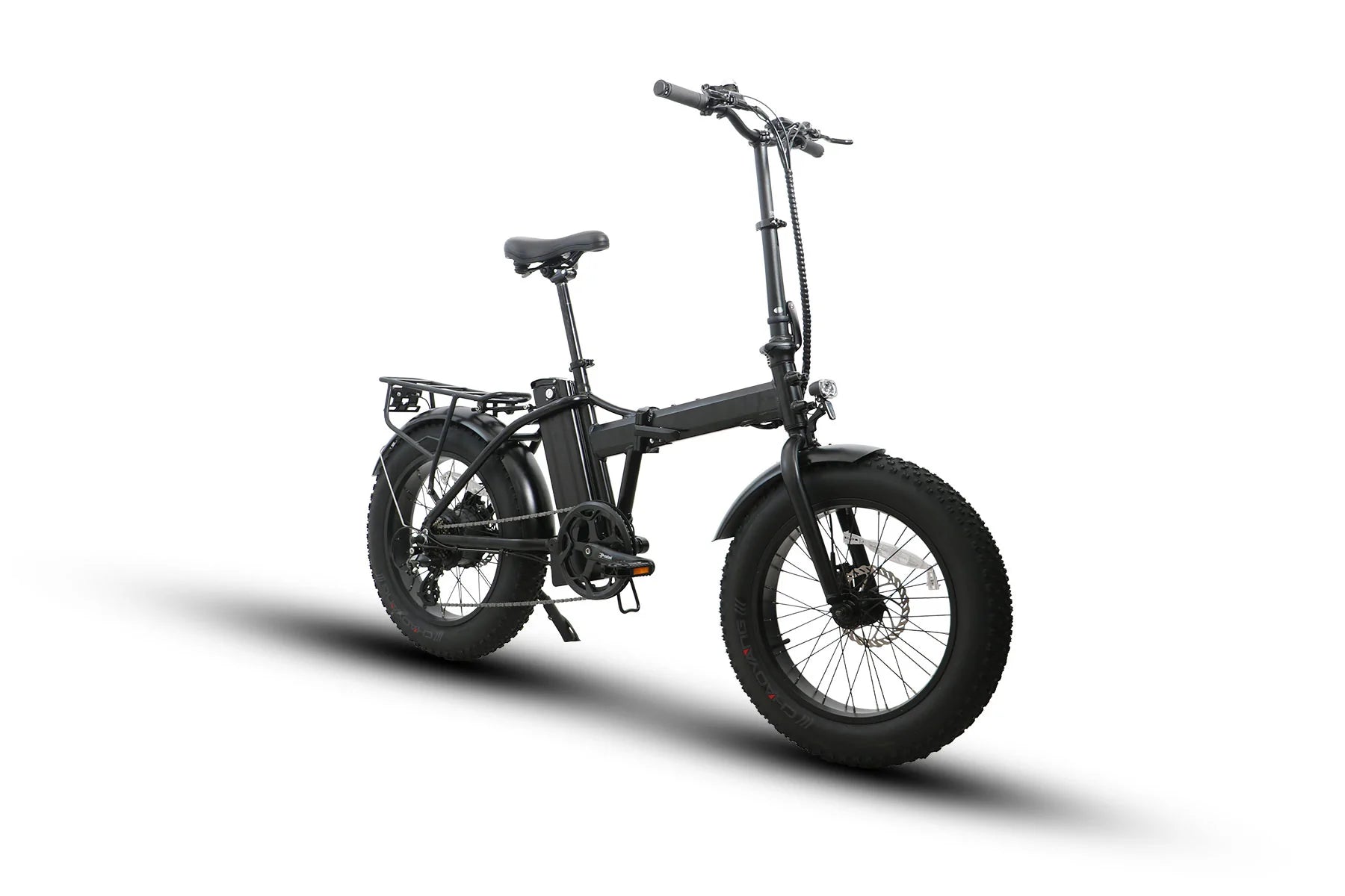 Eunorau E-FAT-MN Fat Tire Electric Bike Folding Frame 48V 500W Hub Motor, Range up to 50 miles - 100% Financing Available!