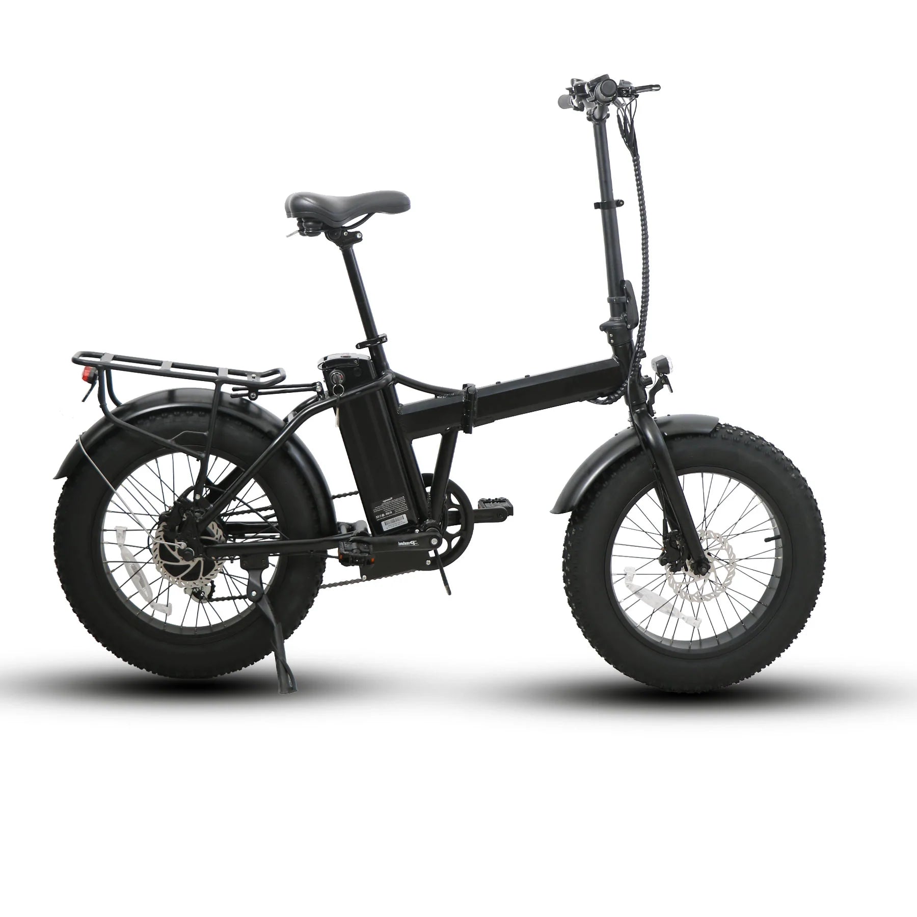 Eunorau E-FAT-MN Fat Tire Electric Bike Folding Frame 48V 500W Hub Motor, Range up to 50 miles - 100% Financing Available!