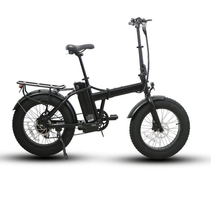 Eunorau E-FAT-MN Fat Tire Electric Bike Folding Frame 48V 500W Hub Motor, Range up to 50 miles - 100% Financing Available!