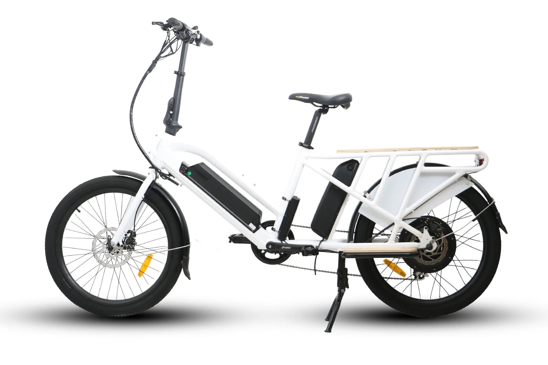 Eunorau MAX-CARGO Rear-Drive Cargo Electric Bike - 48V, 750W, 14Ah - 100% Financing Available!