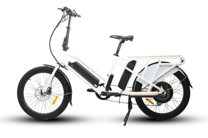 Eunorau MAX-CARGO Rear-Drive Cargo Electric Bike - 48V, 750W, 14Ah - 100% Financing Available!