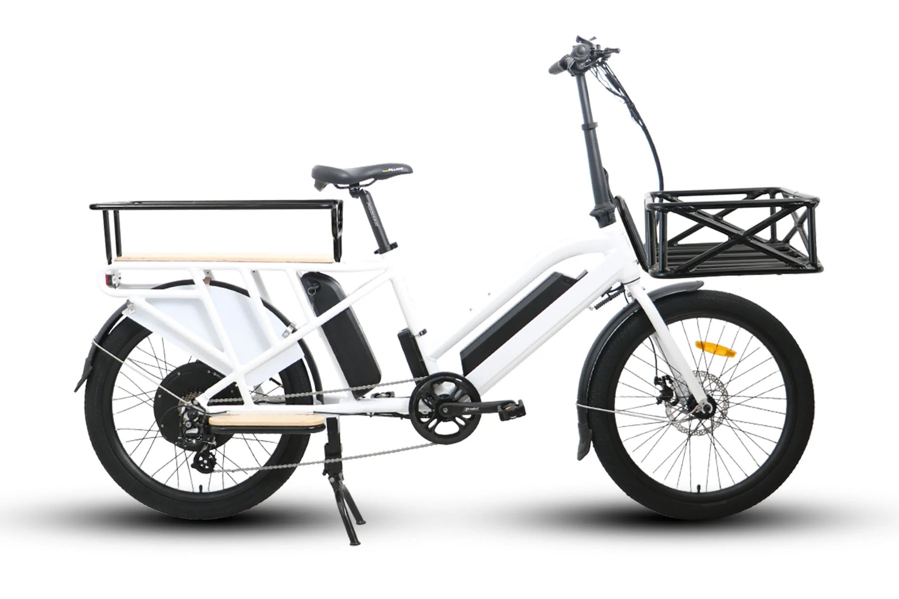 Eunorau MAX-CARGO Rear-Drive Cargo Electric Bike - 48V, 750W, 14Ah - 100% Financing Available!