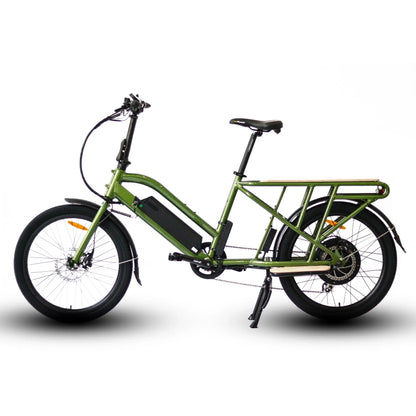 Eunorau MAX-CARGO Rear-Drive Cargo Electric Bike - 48V, 750W, 14Ah - 100% Financing Available!