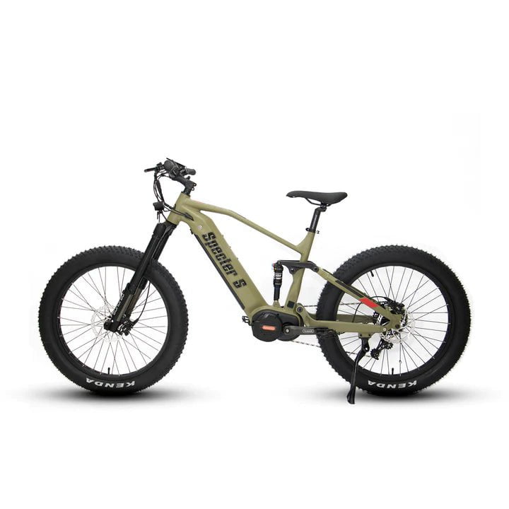 Eunorau SPECTER-S 3.0 Fat Tire Electric Bike - 48V, 1000W Mid-Drive Motor, 17.5Ah, torque sensor - 100% Financing Available!