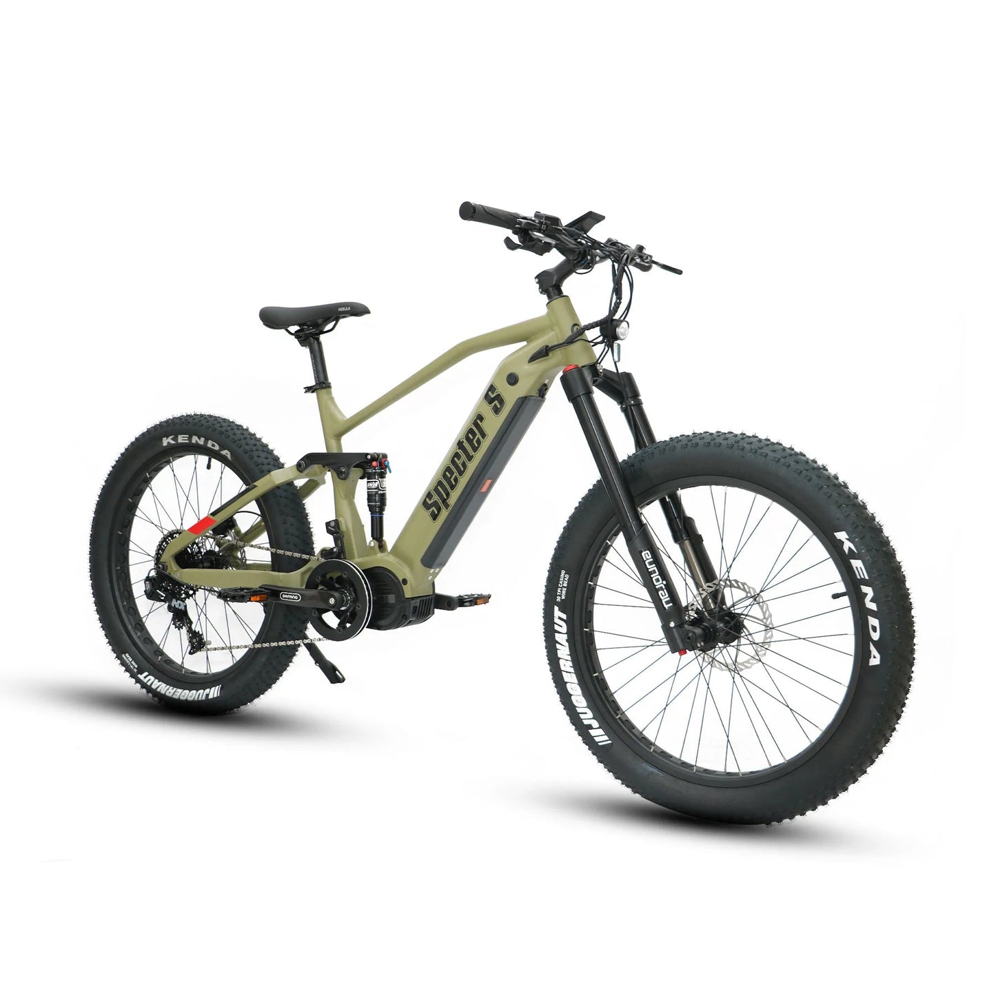 Eunorau SPECTER-S 3.0 Fat Tire Electric Bike - 48V, 1000W Mid-Drive Motor, 17.5Ah, torque sensor - 100% Financing Available!