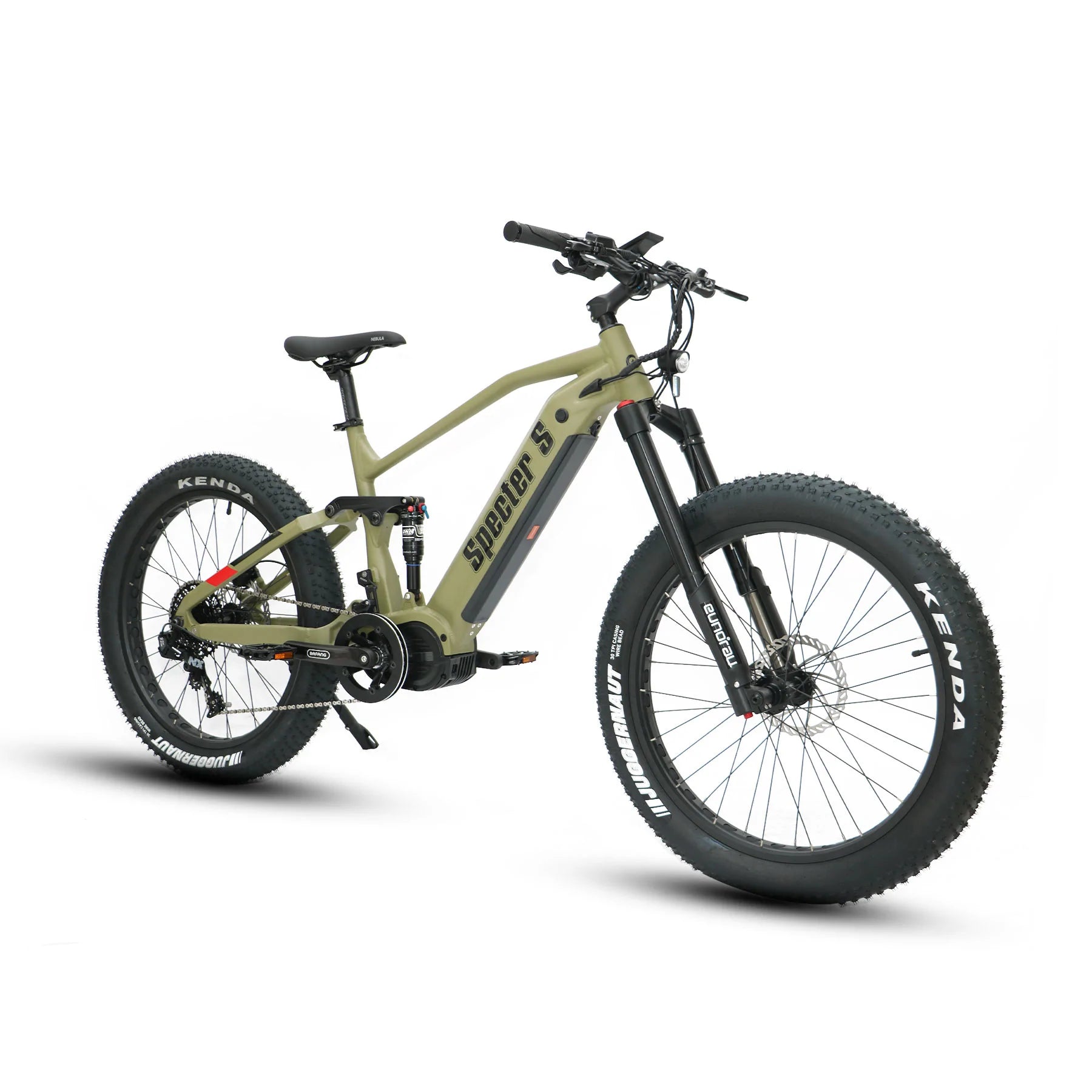 Eunorau SPECTER-S 3.0 Fat Tire Electric Bike - 48V, 1000W Mid-Drive Motor, 17.5Ah, torque sensor - 100% Financing Available!