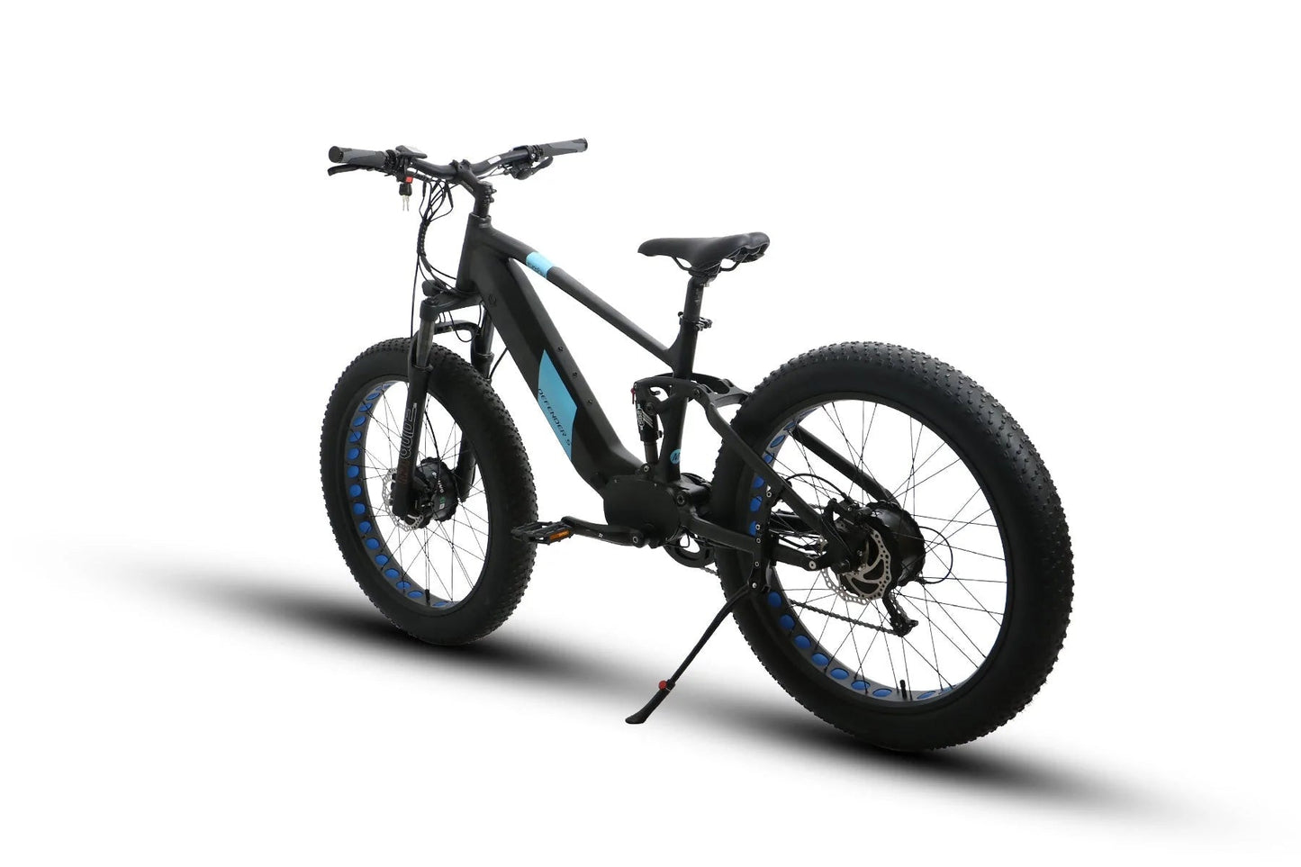 Eunorau DEFENDER-S Fat Tire Electric Bike 48V, 1500W Dual Suspension Dual Motor Dual Battery, Range up to 80 miles - 100% Financing Available!