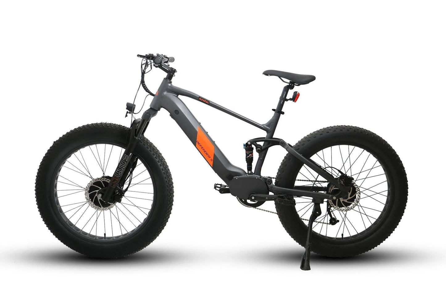 Eunorau DEFENDER-S Fat Tire Electric Bike 48V, 1500W Dual Suspension Dual Motor Dual Battery, Range up to 80 miles - 100% Financing Available!