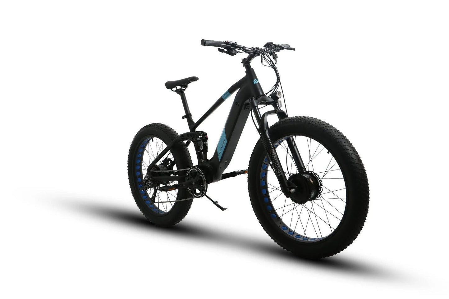 Eunorau DEFENDER-S Fat Tire Electric Bike 48V, 1500W Dual Suspension Dual Motor Dual Battery, Range up to 80 miles - 100% Financing Available!