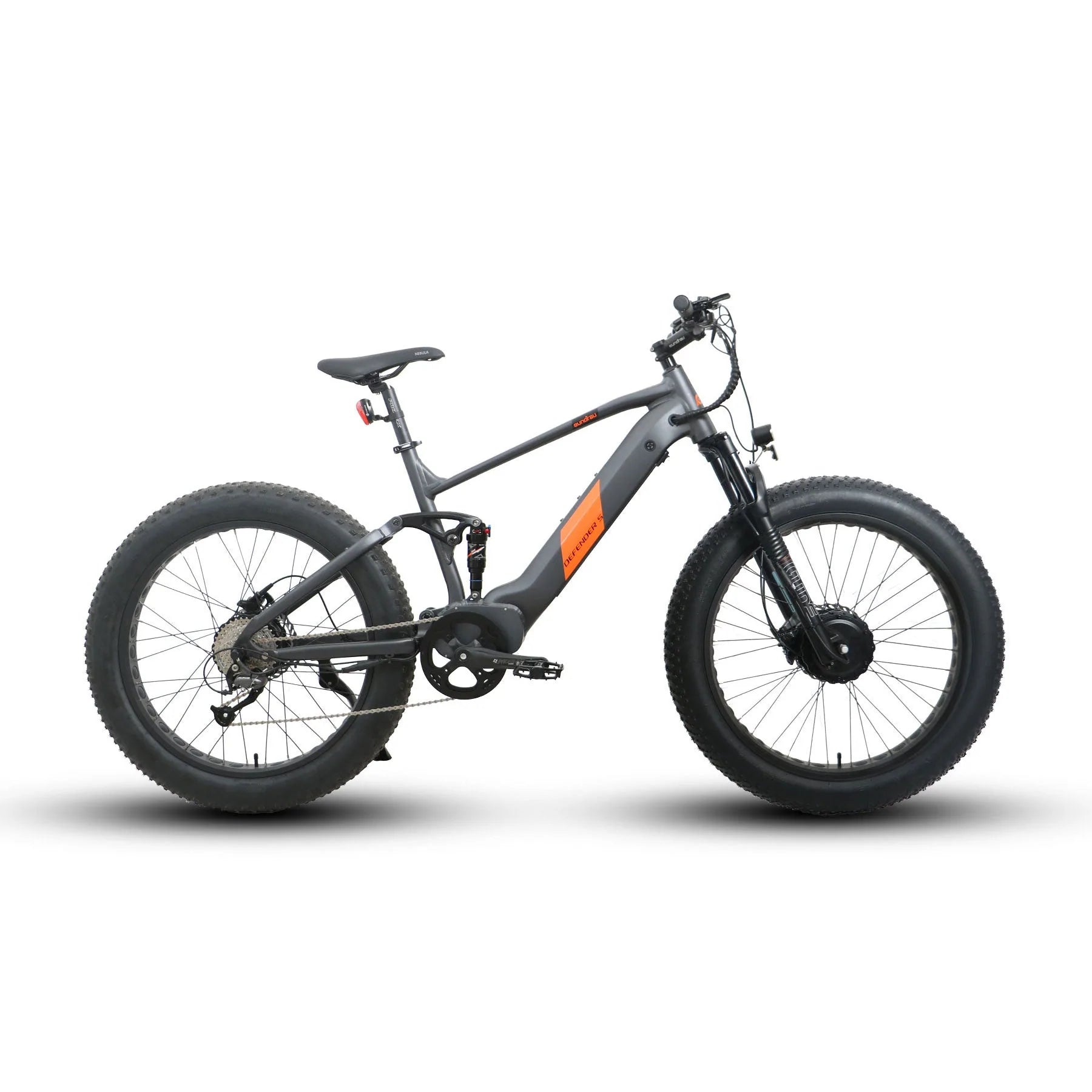 Eunorau DEFENDER-S Fat Tire Electric Bike 48V, 1500W Dual Suspension Dual Motor Dual Battery, Range up to 80 miles - 100% Financing Available!