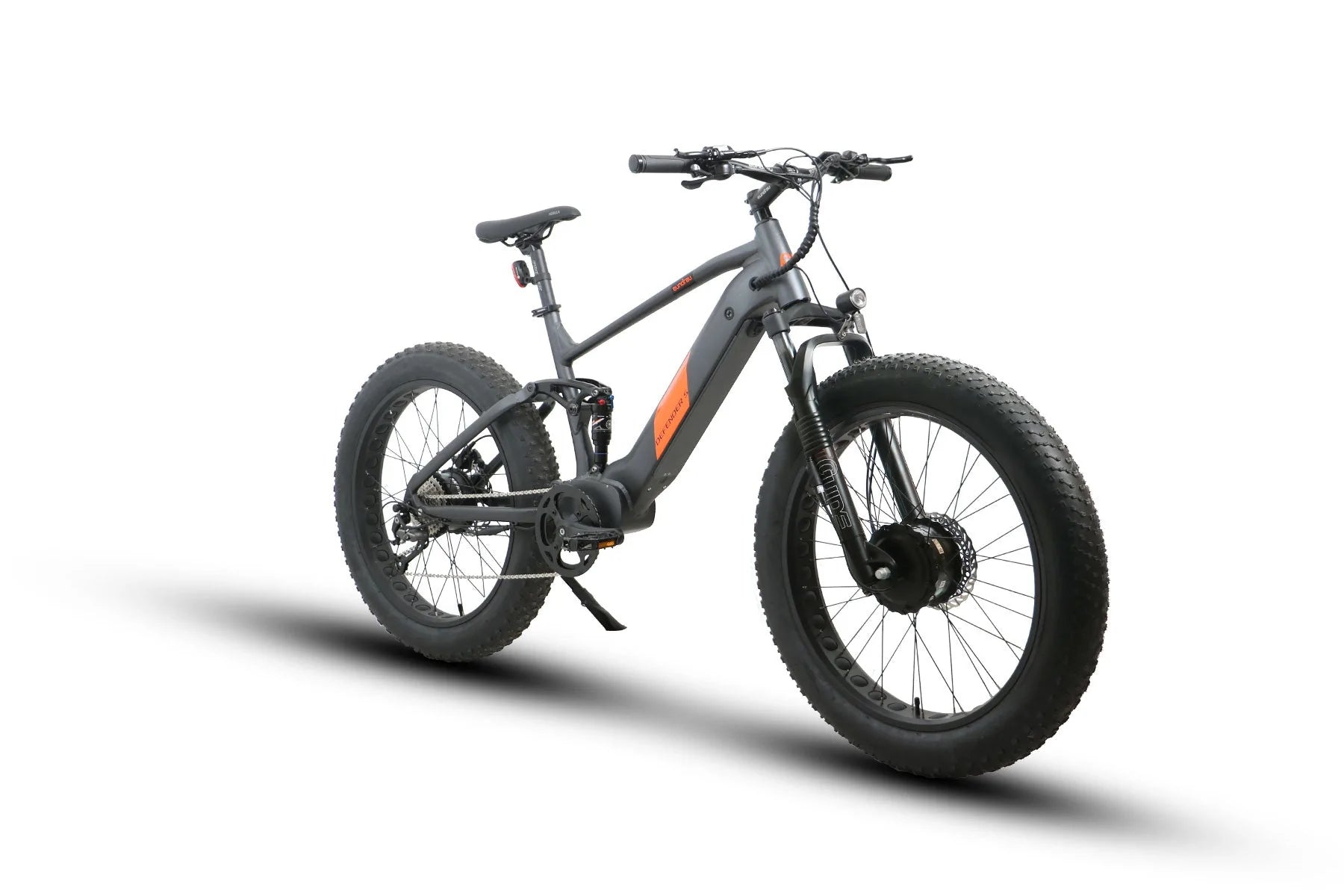 Eunorau DEFENDER-S Fat Tire Electric Bike 48V, 1500W Dual Suspension Dual Motor Dual Battery, Range up to 80 miles - 100% Financing Available!