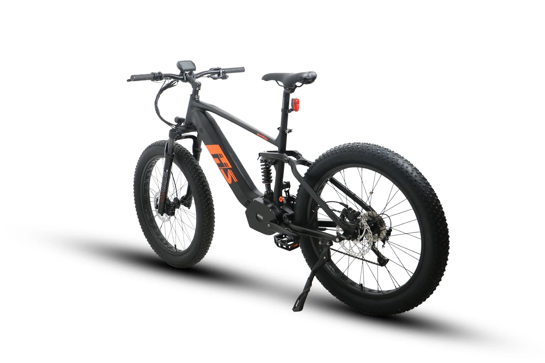 Eunorau FAT-HS Fat Tire Electric Bike - 48V, 1000W, 15-17Ah Mid-Drive, Full Suspension, Hydraulic Brakes- 100% Financing Available!