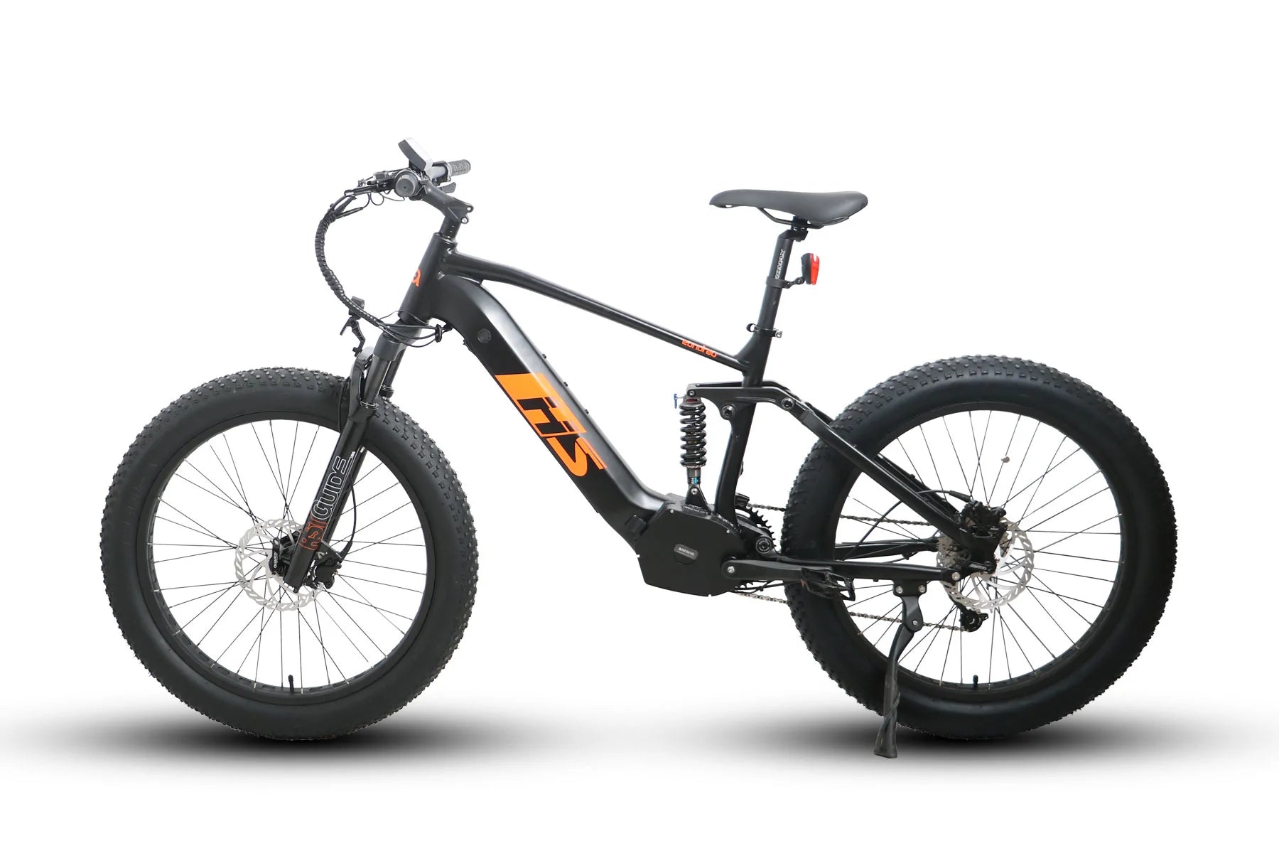 Eunorau FAT-HS Fat Tire Electric Bike - 48V, 1000W, 15-17Ah Mid-Drive, Full Suspension, Hydraulic Brakes- 100% Financing Available!