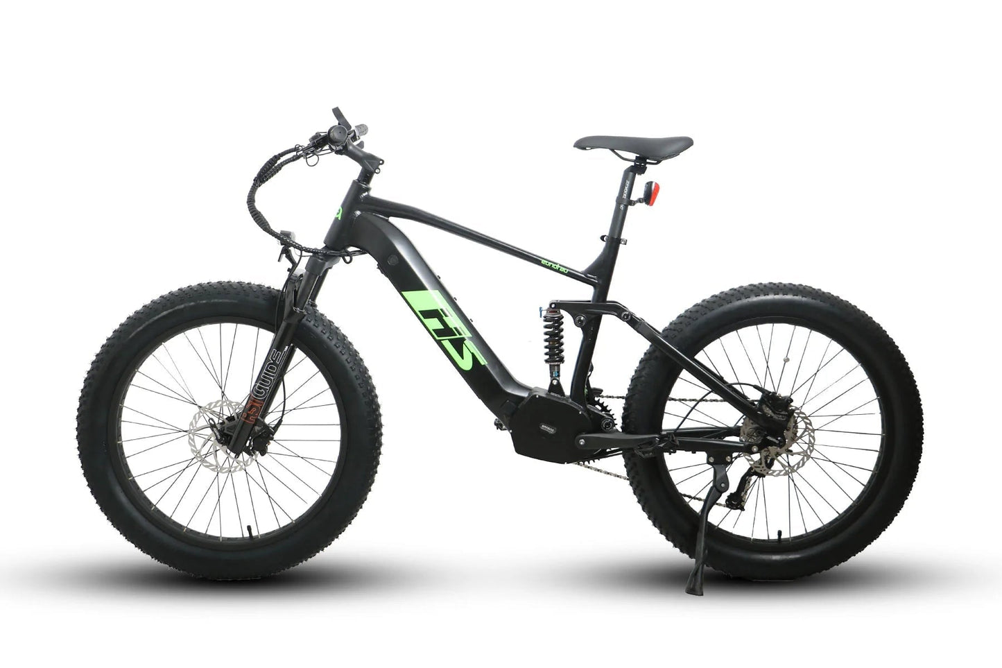 Eunorau FAT-HS Fat Tire Electric Bike - 48V, 1000W, 15-17Ah Mid-Drive, Full Suspension, Hydraulic Brakes- 100% Financing Available!