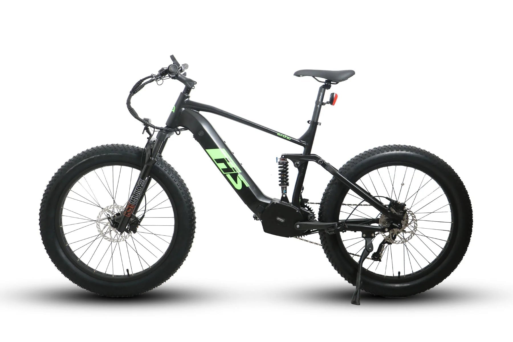 Eunorau FAT-HS Fat Tire Electric Bike - 48V, 1000W, 15-17Ah Mid-Drive, Full Suspension, Hydraulic Brakes- 100% Financing Available!