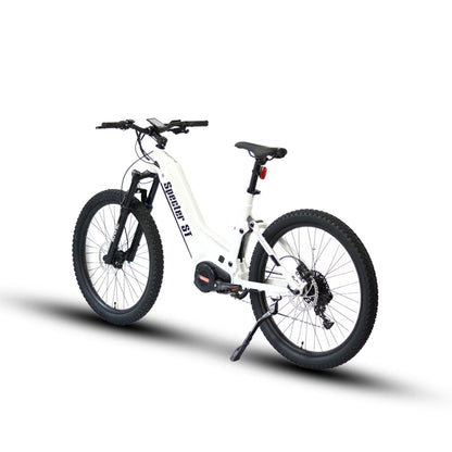 Eunorau SPECTER-ST 2.0 Step Thru Electric Bike - 48V, mid-drive, 1000w, torque sensor, 160 N.m torque - 100% Financing Available!