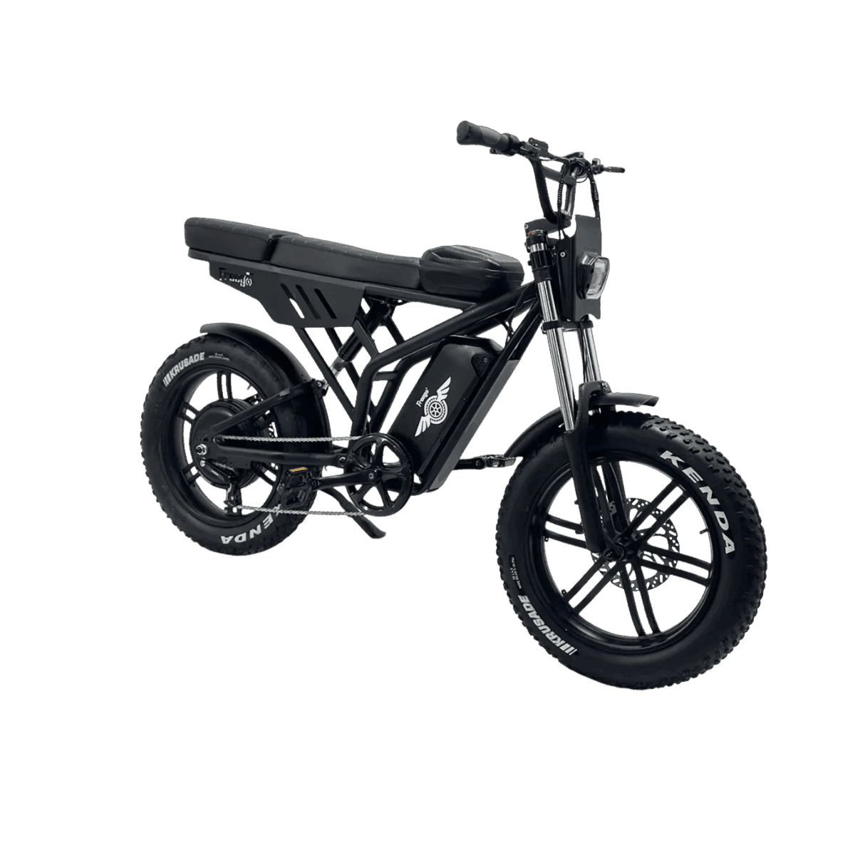 Freego Shotgun F2 Pro MAX Prime Fat Tire Electric Bike - 60V 18Ah 750W (2000W Peak), full suspension, hydraulic brakes - 100% Financing Available!