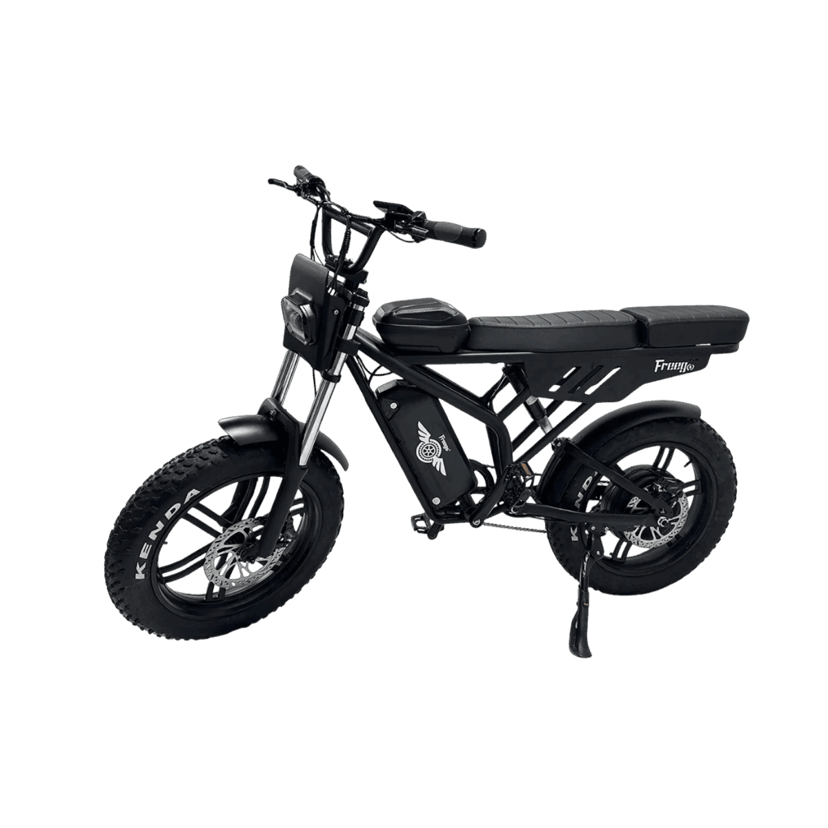 Freego Shotgun F2 Pro MAX Prime Fat Tire Electric Bike - 60V 18Ah 750W (2000W Peak), full suspension, hydraulic brakes - 100% Financing Available!