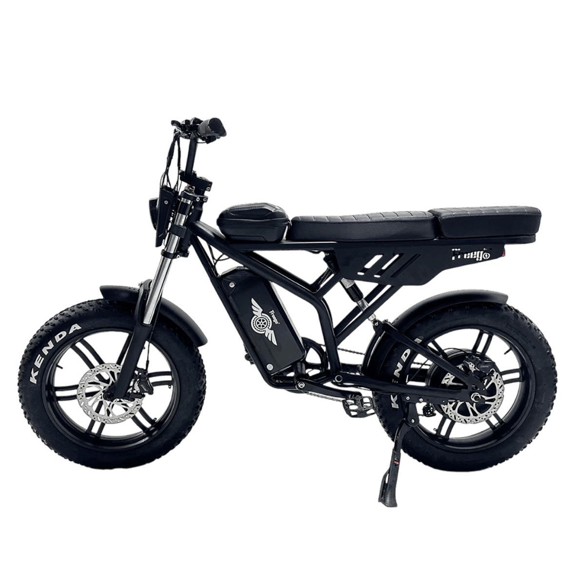 Freego Shotgun F2 Pro MAX Prime Fat Tire Electric Bike - 60V 18Ah 750W (2000W Peak), full suspension, hydraulic brakes - 100% Financing Available!