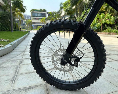 Freego Natkie N1 Electric Mountain Dirt Bike - 72V, 8000W Peak power, brushless DC hub motor, full suspension, hydraulic brakes - 100% Financing Available!