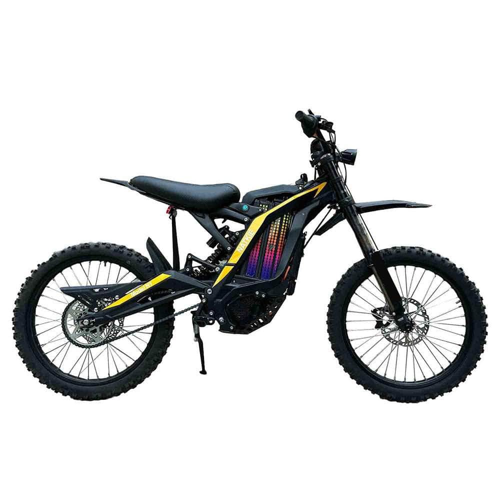 Freego Natkie N1 Electric Mountain Dirt Bike - 72V, 8000W Peak power, brushless DC hub motor, full suspension, hydraulic brakes - 100% Financing Available!