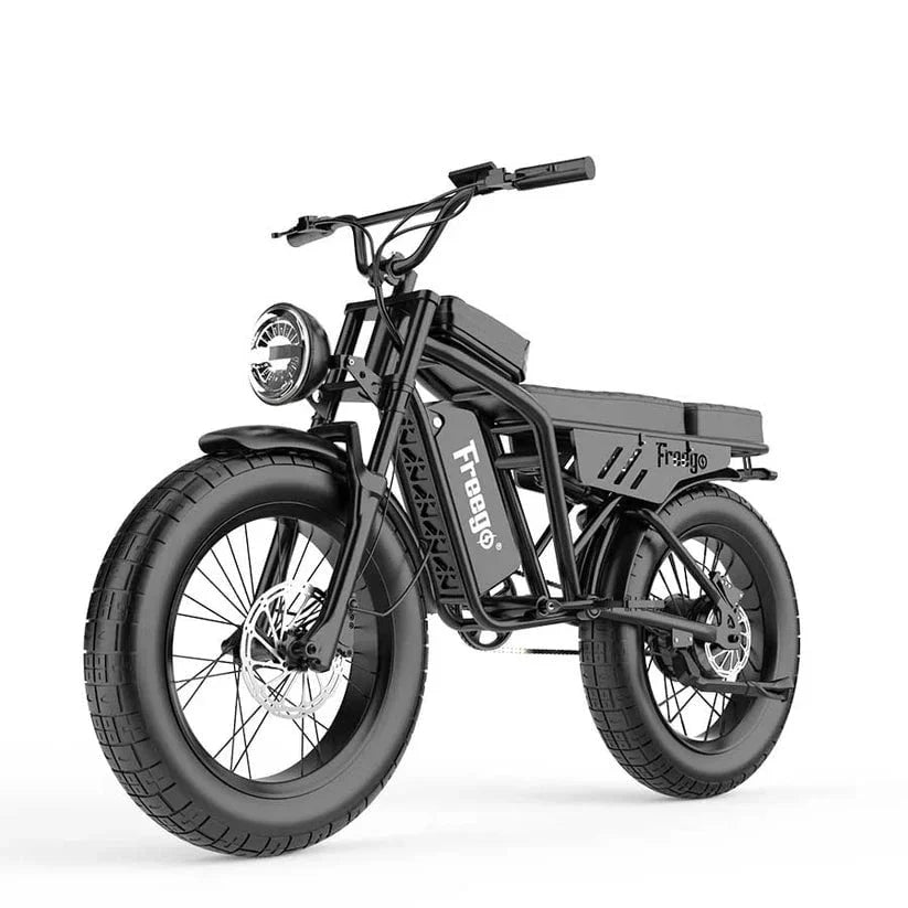 Freego Shotgun Lite F0: Ideal Electric Bike for Short Riders (4'11" to 5'8") - 48V 10.4Ah 500W - full suspension, hydraulic front and rear brakes, fat tires - Financing Available