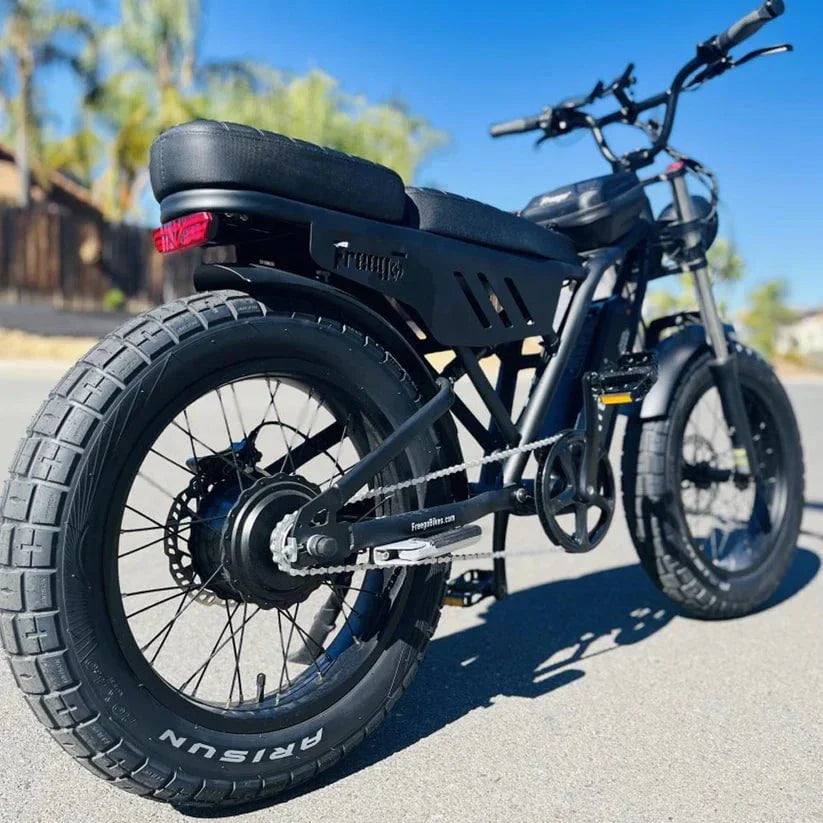 Freego Shotgun Lite F0: Ideal Electric Bike for Short Riders (4'11" to 5'8") - 48V 10.4Ah 500W - full suspension, hydraulic front and rear brakes, fat tires - Financing Available