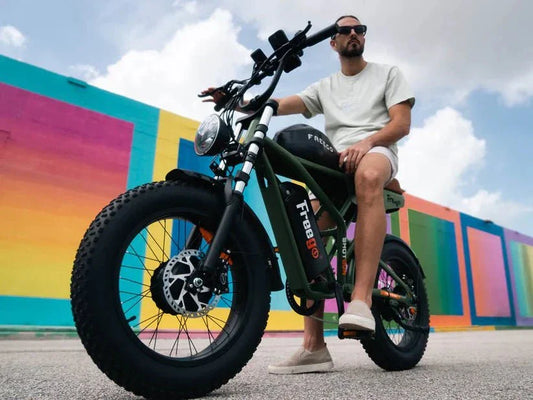 Freego Flash F3 Pro Max Dual Motor and Battery Fat Tire Electric Bike, 48V, 40Ah, 750Wx2, Full Suspension - 100% Financing Available