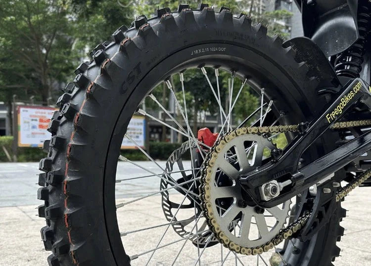 Freego NOVA 5/NOVA 5 PRO Mid-Drive Off-Road Electric Dirt Bike - 72V, 40Ah, 8000W/15,000W Peak, full suspension, 4-piston hydraulic brakes, max speed 53-62MPH - 100% Financing Available