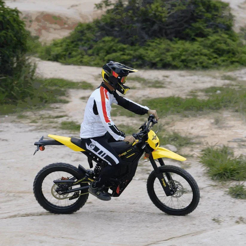 Freego NOVA 5/NOVA 5 PRO Mid-Drive Off-Road Electric Dirt Bike - 72V, 40Ah, 8000W/15,000W Peak, full suspension, 4-piston hydraulic brakes, max speed 53-62MPH - 100% Financing Available