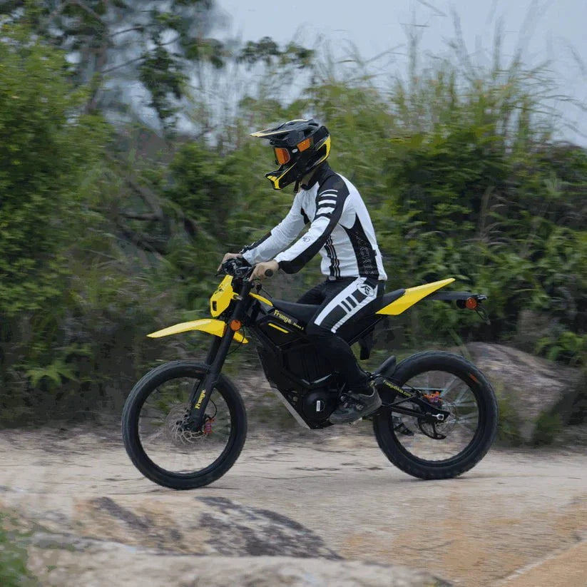 Freego NOVA 5/NOVA 5 PRO Mid-Drive Off-Road Electric Dirt Bike - 72V, 40Ah, 8000W/15,000W Peak, full suspension, 4-piston hydraulic brakes, max speed 53-62MPH - 100% Financing Available
