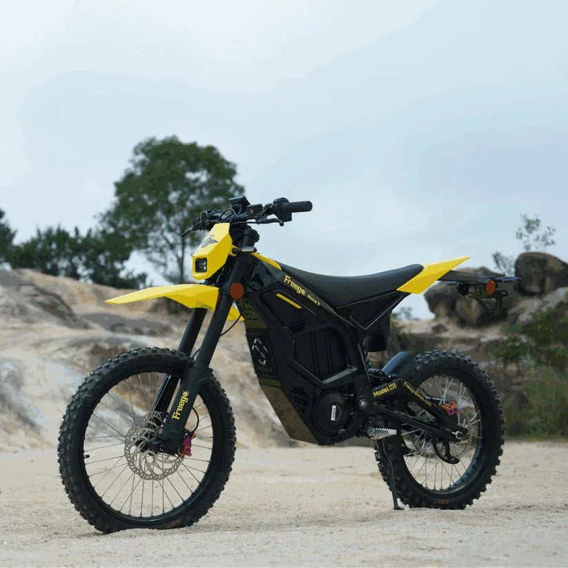 Freego NOVA 5/NOVA 5 PRO Mid-Drive Off-Road Electric Dirt Bike - 72V, 40Ah, 8000W/15,000W Peak, full suspension, 4-piston hydraulic brakes, max speed 53-62MPH - 100% Financing Available