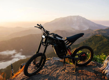 Freego X2 Dirt Master Off Road Electric Dirt Bike - 60V, 30Ah, 6000W peak, 50 MPH max speed,  full suspension, hydraulic brakes, Shimano 7-gear - 100% Financing Available