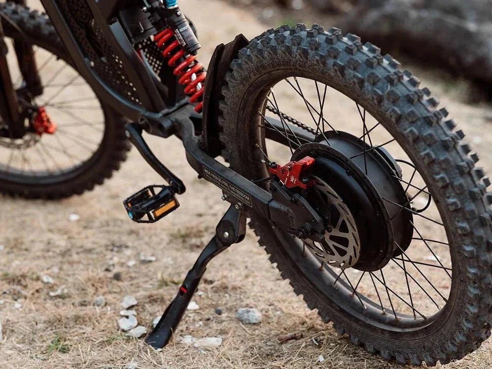 Freego X2 Dirt Master Off Road Electric Dirt Bike - 60V, 30Ah, 6000W peak, 50 MPH max speed,  full suspension, hydraulic brakes, Shimano 7-gear - 100% Financing Available