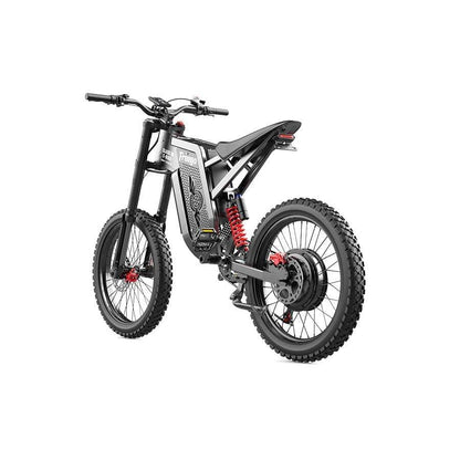 Freego X2 Dirt Master Off Road Electric Dirt Bike - 60V, 30Ah, 6000W peak, 50 MPH max speed,  full suspension, hydraulic brakes, Shimano 7-gear - 100% Financing Available