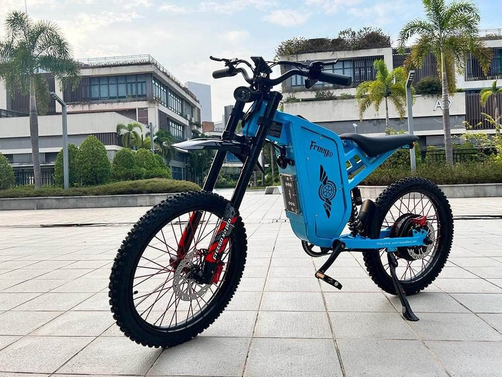Shipping in July - Freego X2 Pro All-Terrain Electric Dirt Bike - 60V, 30Ah, 3000W, full suspension, 4-piston hydraulic brakes - 100% Financing Available