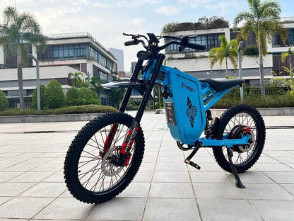 Shipping in July - Freego X2 Pro All-Terrain Electric Dirt Bike - 60V, 30Ah, 3000W, full suspension, 4-piston hydraulic brakes - 100% Financing Available