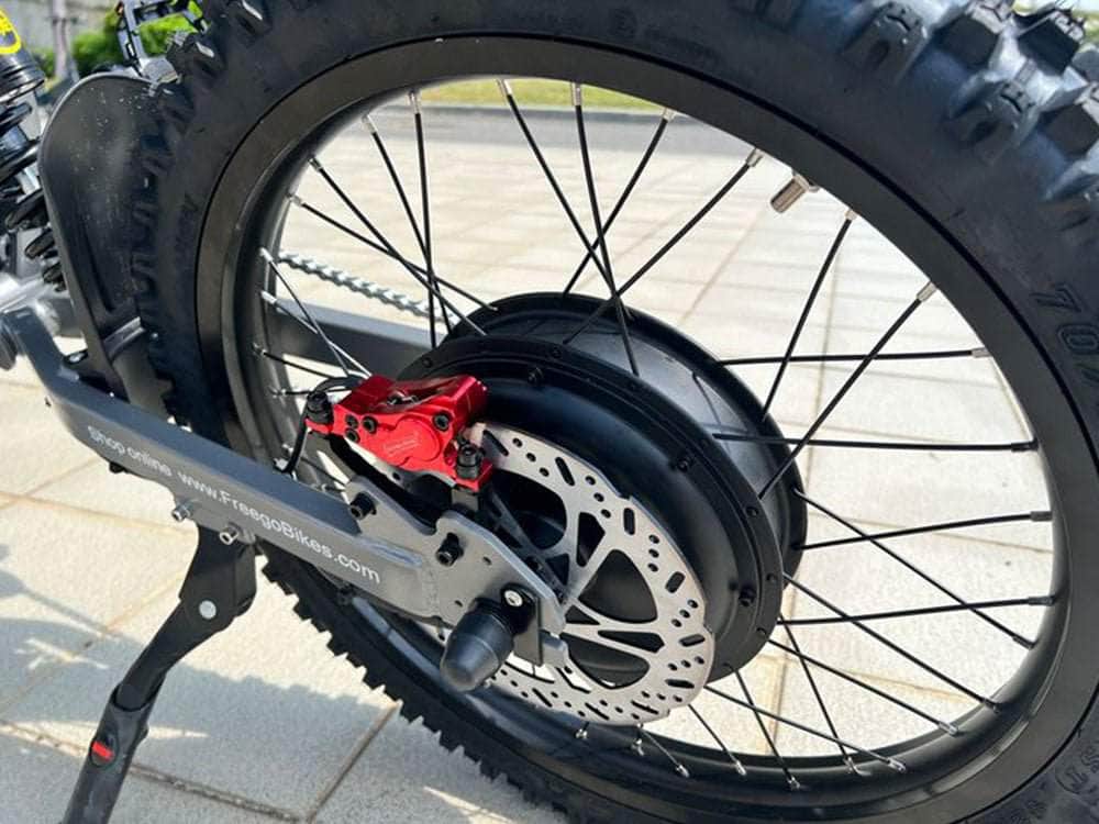 Shipping in July - Freego X2 Pro All-Terrain Electric Dirt Bike - 60V, 30Ah, 3000W, full suspension, 4-piston hydraulic brakes - 100% Financing Available