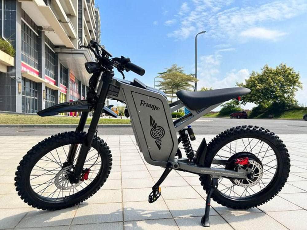 Shipping in July - Freego X2 Pro All-Terrain Electric Dirt Bike - 60V, 30Ah, 3000W, full suspension, 4-piston hydraulic brakes - 100% Financing Available
