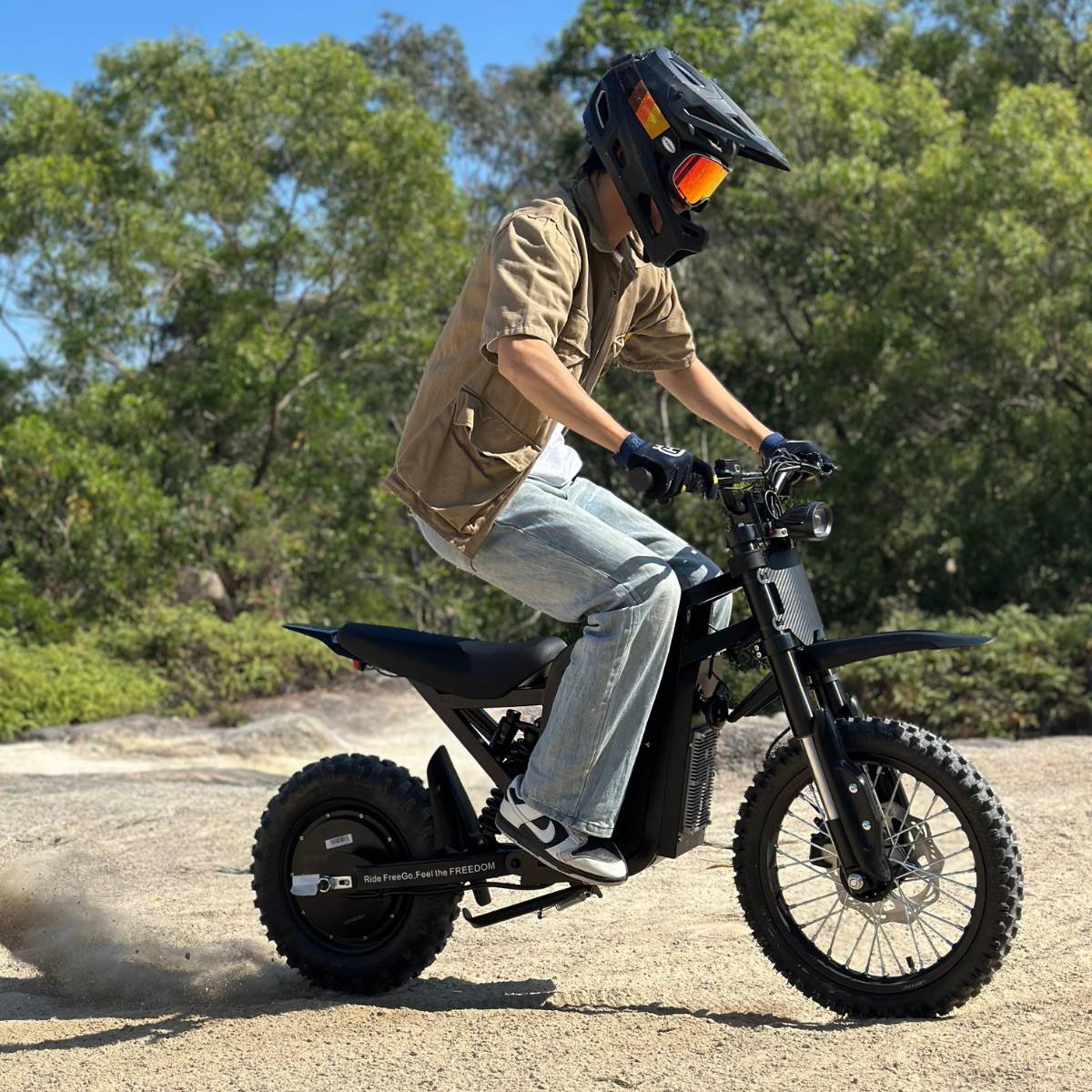 Freego | X0 Electric Mini Bike | 3600W Peak, Dual Mode