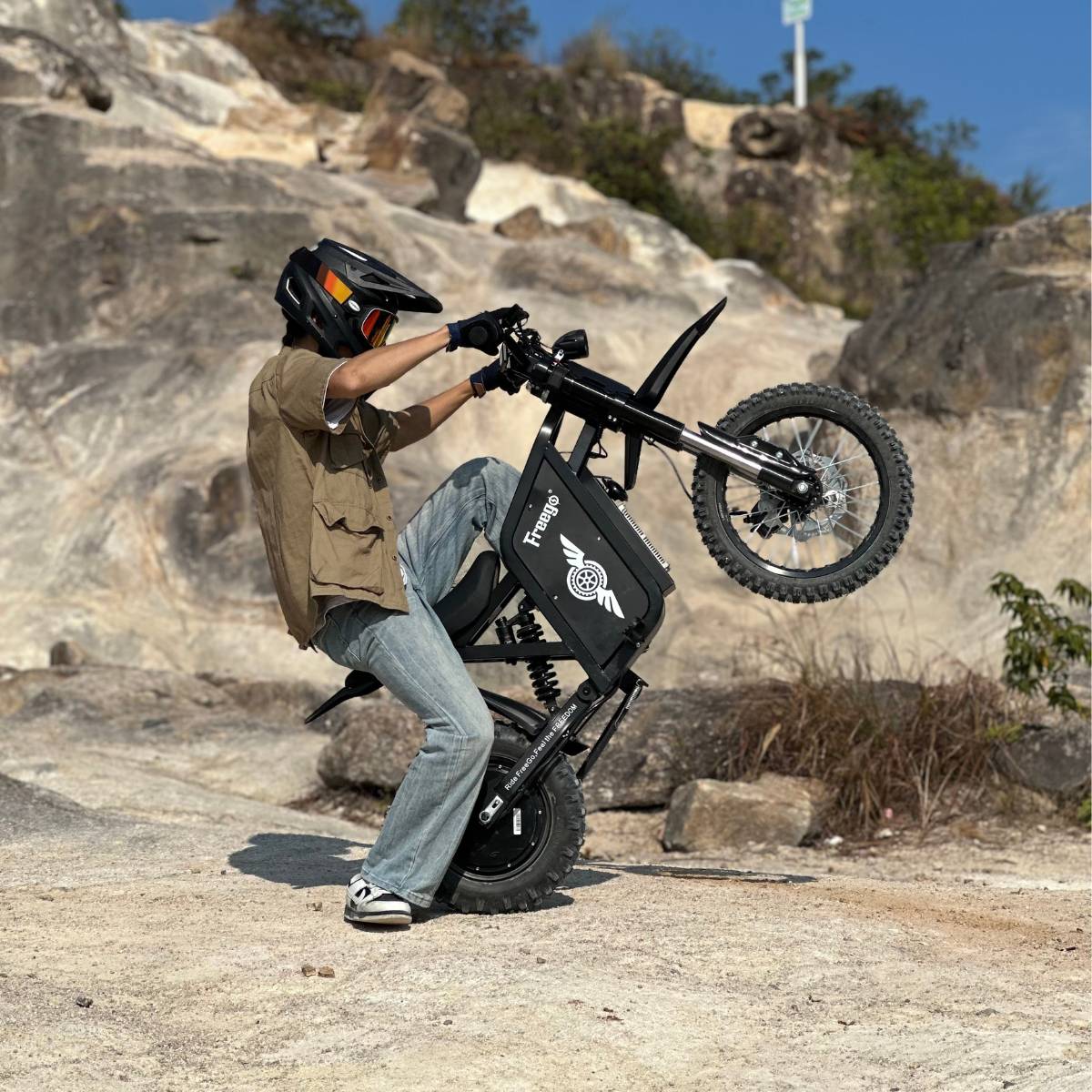 Freego | X0 Electric Mini Bike | 3600W Peak, Dual Mode