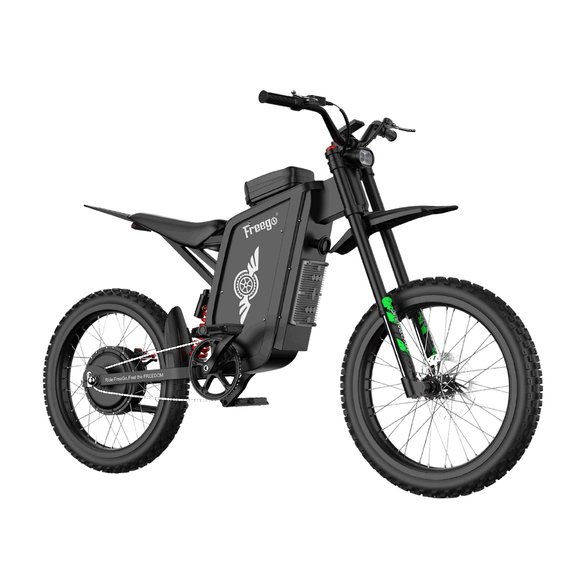 Freego | X3 Pro Off-Road Electric Dirt Bike 8000W Peak 72V 50Ah - Recreational Off-Road Use Only