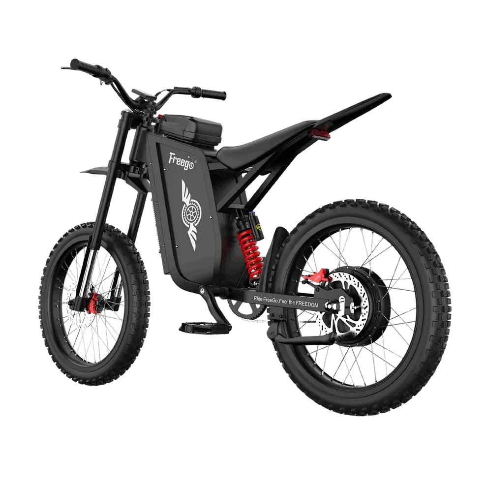 Ships Mid June - Freego X3 PRO All-Terrain Electric Dirt Bike - 72V, 50Ah, 8000W peak, 56 MPH max speed,  full suspension, hydraulic brakes - 100% Financing Available