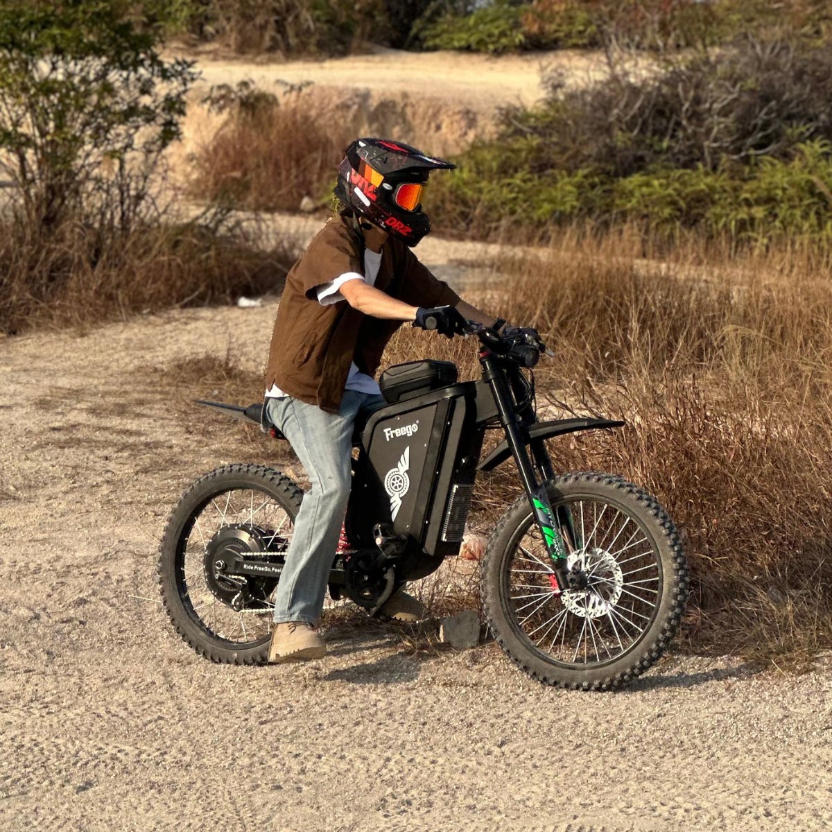 Freego | X3 Pro Off-Road Electric Dirt Bike 8000W Peak 72V 50Ah - Recreational Off-Road Use Only