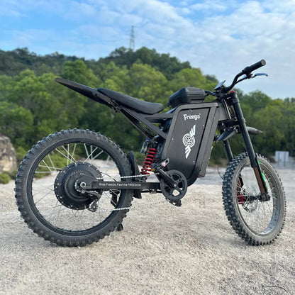 Ships Mid June - Freego X3 PRO All-Terrain Electric Dirt Bike - 72V, 50Ah, 8000W peak, 56 MPH max speed,  full suspension, hydraulic brakes - 100% Financing Available