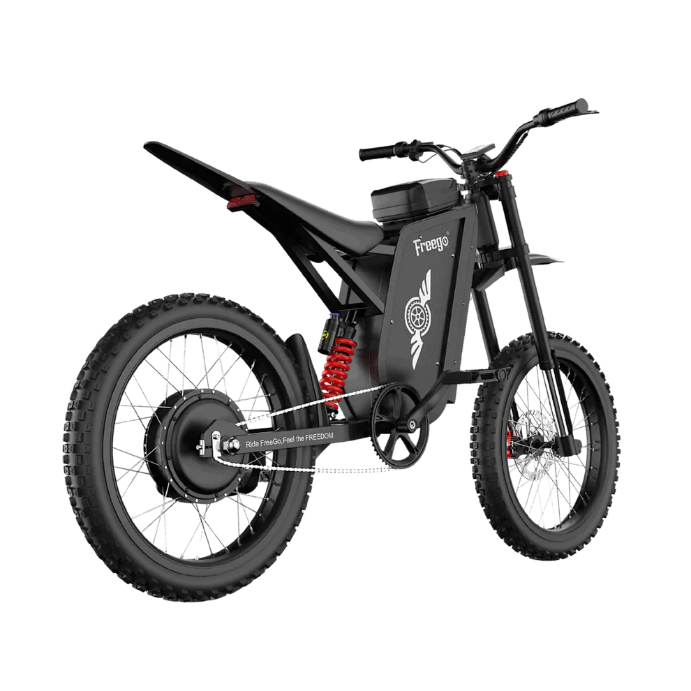 Ships Mid June - Freego X3 PRO All-Terrain Electric Dirt Bike - 72V, 50Ah, 8000W peak, 56 MPH max speed,  full suspension, hydraulic brakes - 100% Financing Available