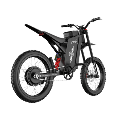 Ships Mid June - Freego X3 PRO All-Terrain Electric Dirt Bike - 72V, 50Ah, 8000W peak, 56 MPH max speed,  full suspension, hydraulic brakes - 100% Financing Available