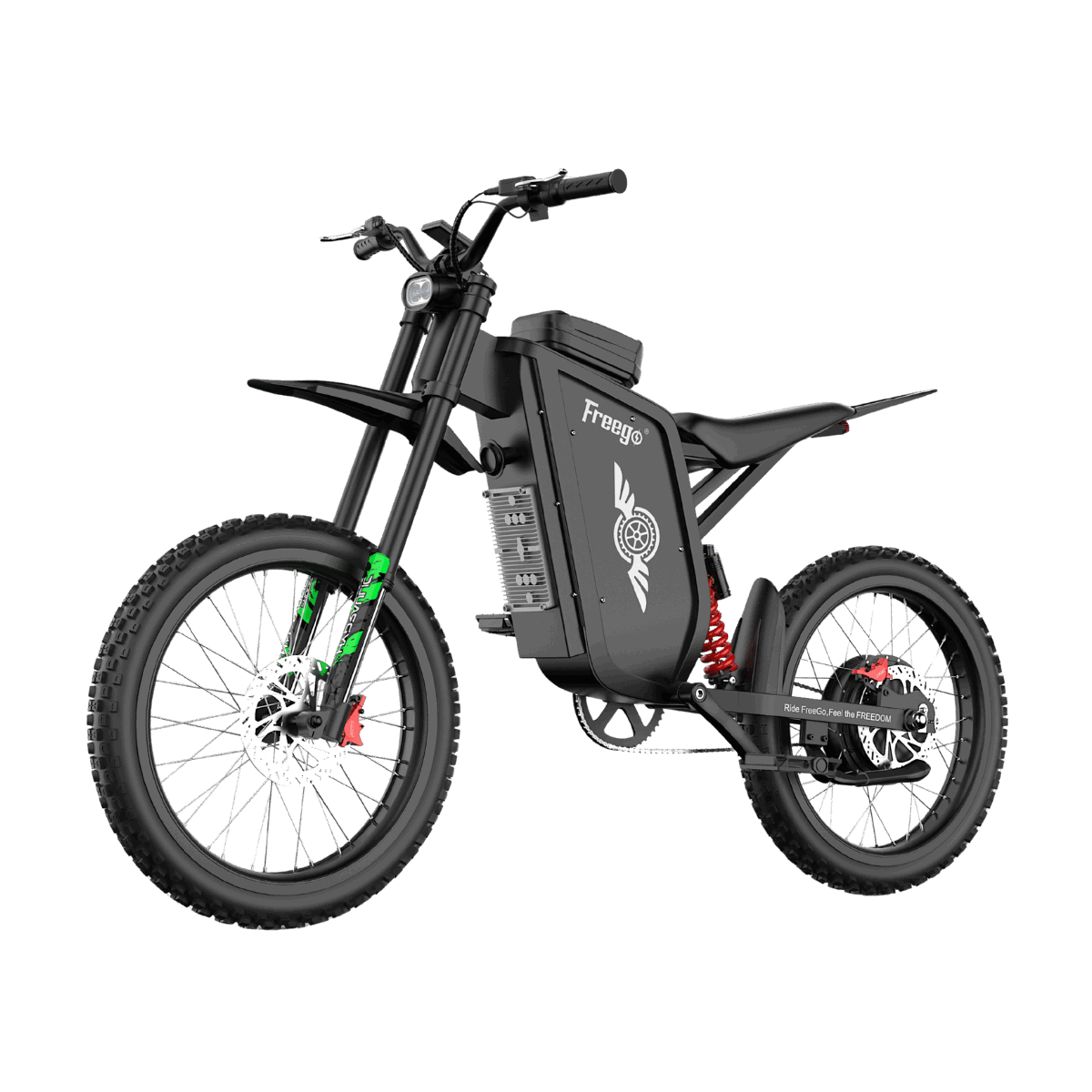Freego | X3 Pro Off-Road Electric Dirt Bike 8000W Peak 72V 50Ah - Recreational Off-Road Use Only