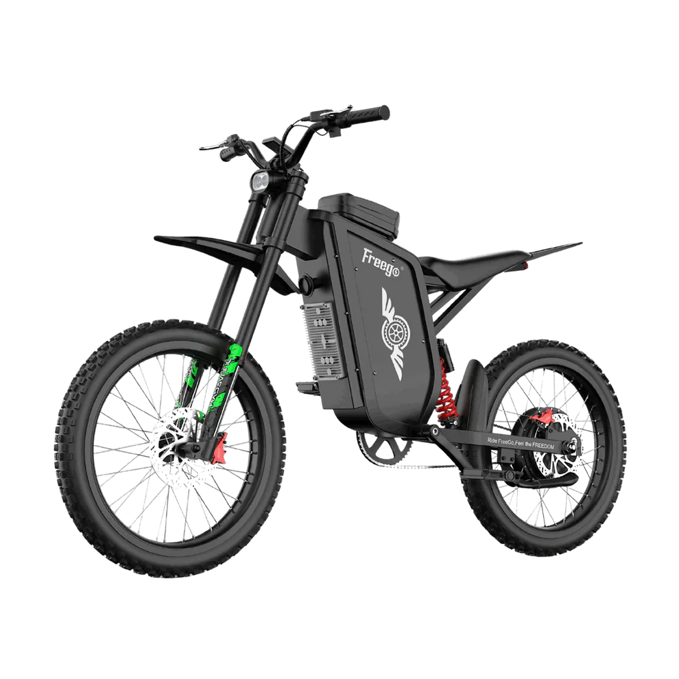Ships Mid June - Freego X3 PRO All-Terrain Electric Dirt Bike - 72V, 50Ah, 8000W peak, 56 MPH max speed,  full suspension, hydraulic brakes - 100% Financing Available